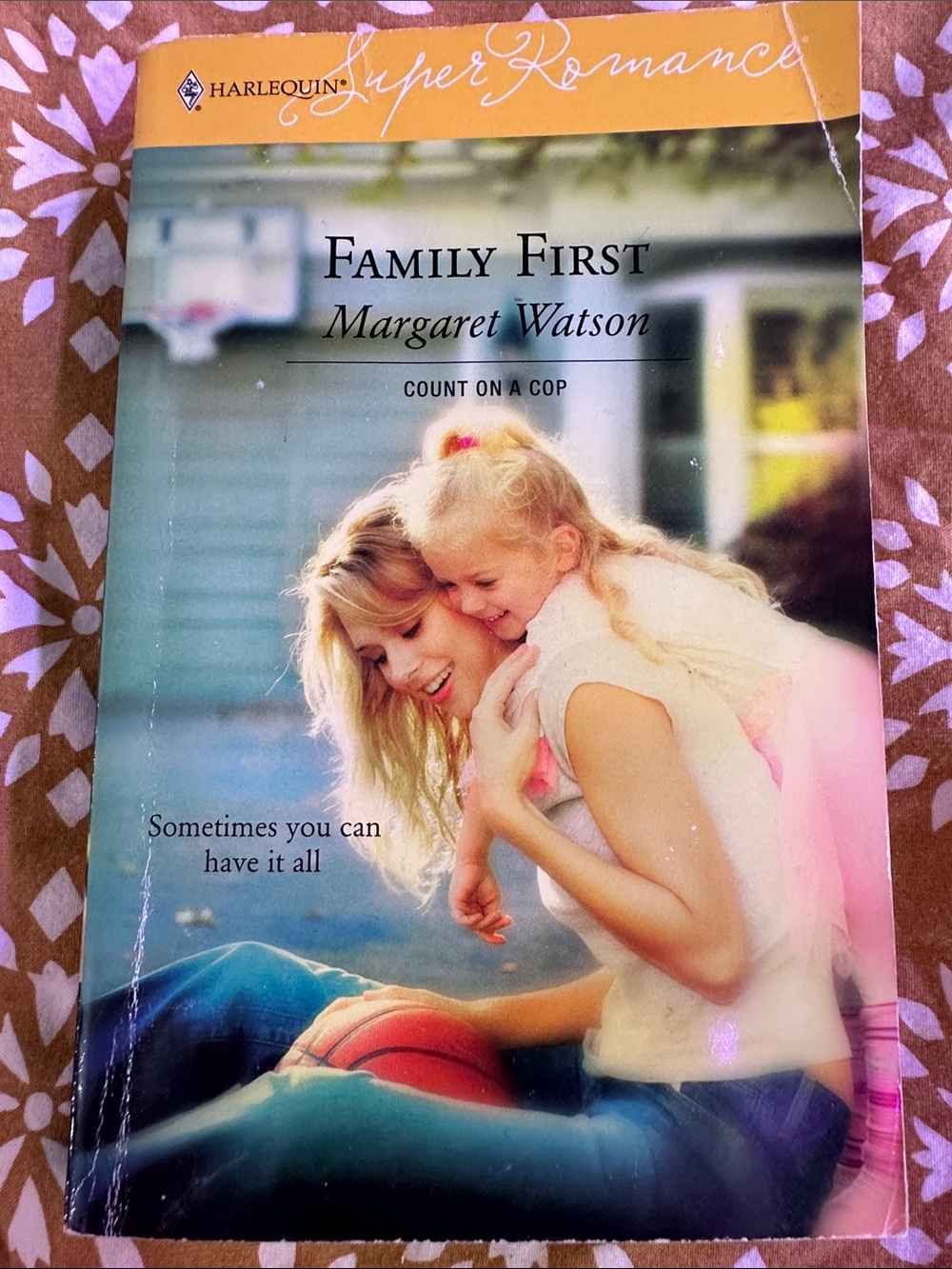 Family First by Margaret Watson Paperback Romance Novel